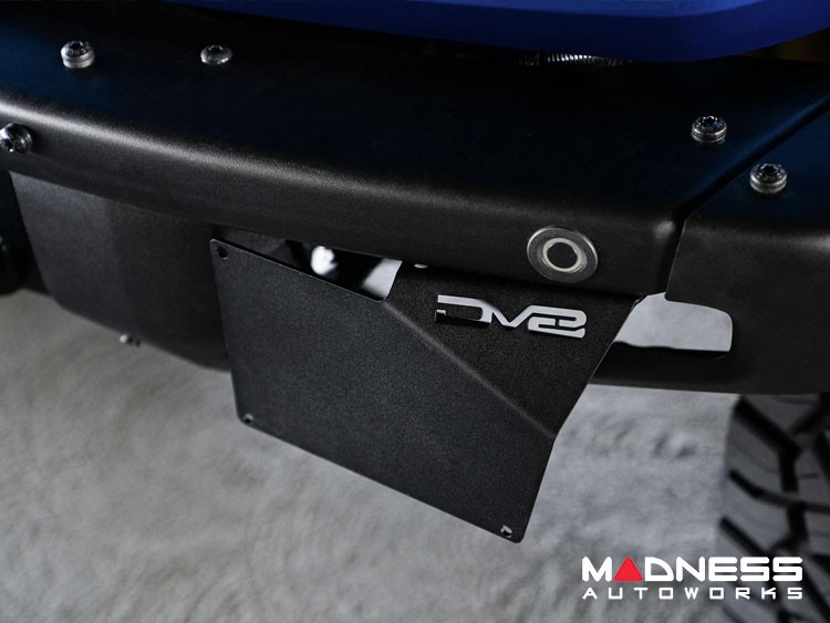 DV8 Offroad Ford Bronco Side Front License Plate Relocation Bracket - Part LPBR-02